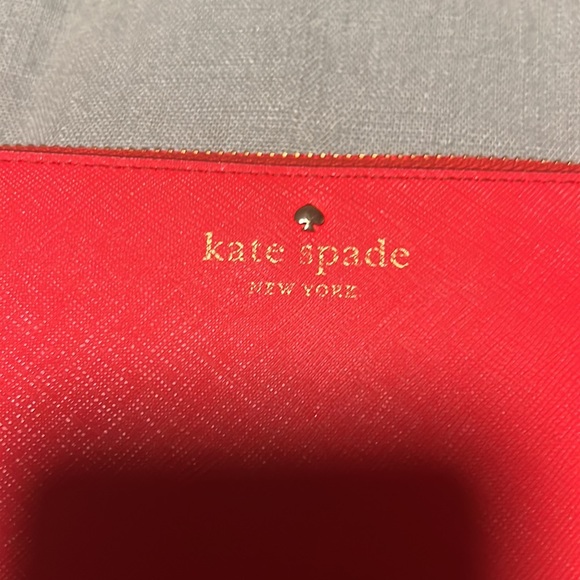 Kate Spade Red Wallet - Picture 3 of 9